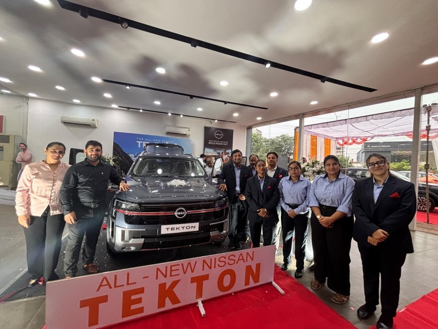 रायपुर में लॉन्च हुई नई Nissan TEKTON, दमदार टर्बो इंजन और प्रीमियम फीचर्स से SUV सेगमेंट में नई दस्तक