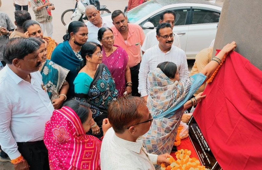 सात वार्डों में विकास कार्यों को मिली रफ्तार, महापौर अलका बाघमार ने किया एक साथ भूमिपूजन