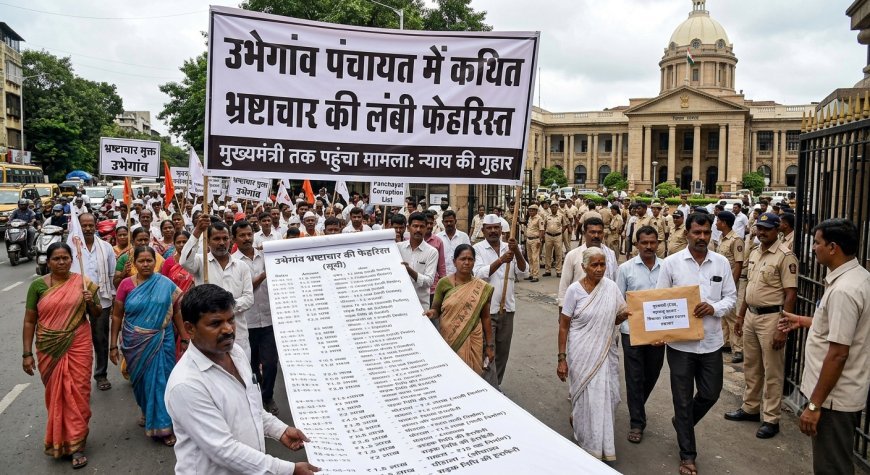 उभेगांव पंचायत में कथित भ्रष्टाचार की लंबी फेहरिस्त, मुख्यमंत्री तक पहुंचा मामला