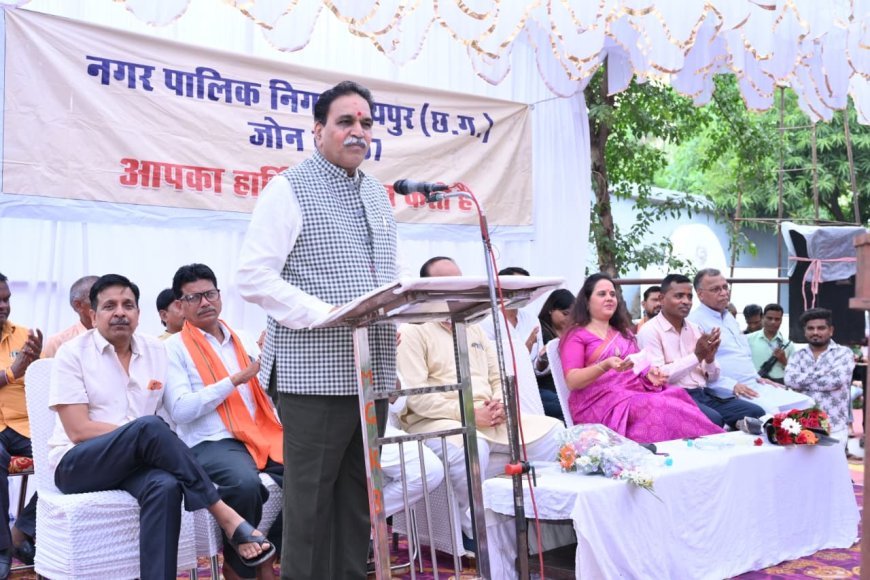 शहीद चूड़ामणि नायक वार्ड में विकास को नई गति, ₹20 लाख के अतिरिक्त कक्ष का भूमिपूजन