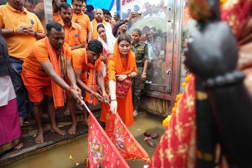 आस्था के पथ पर जनकल्याण का संकल्प: माँ नर्मदा मंदिर अमरकंटक से भोरमदेव तक विधायक भावना बोहरा की 151 किमी कांवड़ पदयात्रा शुरू, 600 से अधिक कांवड़ियों ने की सहभागिता