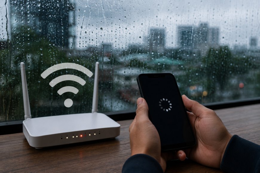 बारिश में क्यों स्लो हो जाता है इंटरनेट? Wi-Fi से 5G तक पड़ता है असर, जानें आसान उपाय