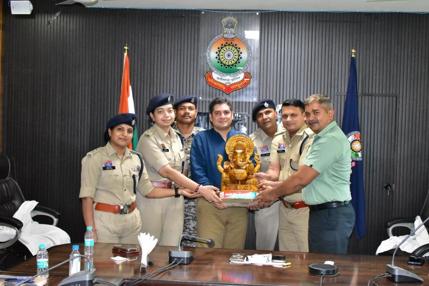 गरियाबंद के अतिरिक्त पुलिस अधीक्षक धीरेन्द्र पटेल को दी गई ससम्मान विदाई, सारंगढ़-बिलाईगढ़ में संभालेंगे कमान