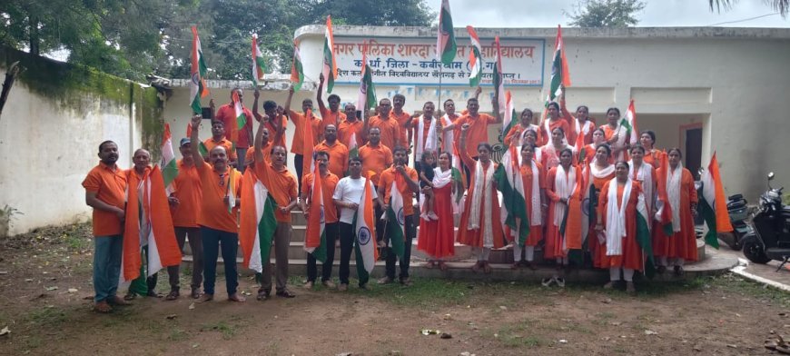 योग समिति कबीरधाम ने निकाली भव्य तिरंगा यात्रा, प्रमुख चौक-चौराहों पर गूंजे देशभक्ति के नारे