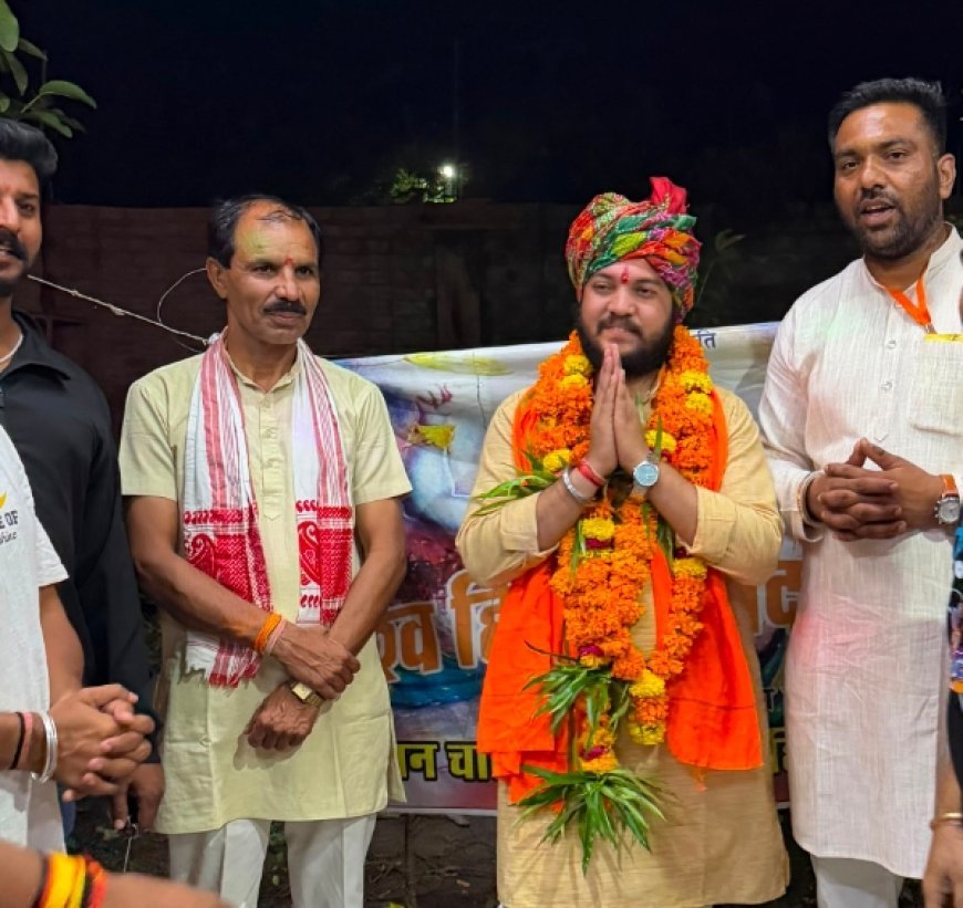 राजा सिसोदिया बने विश्व हिन्दू परिषद मध्यभारत प्रांत के प्रांत महाविद्यालयीन प्रमुख