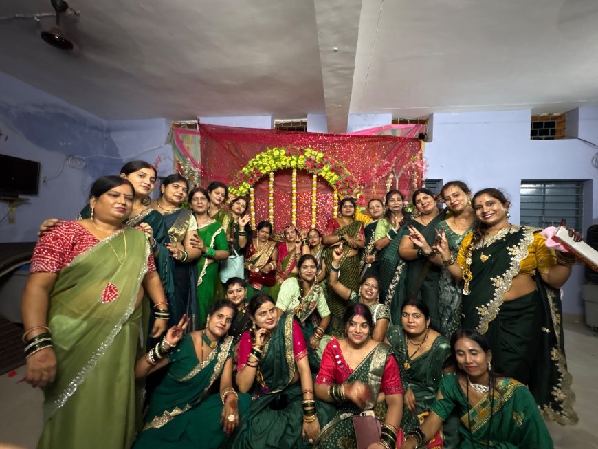 सिवनी में सावन सुंदरी प्रतियोगिता का आयोजन, सविता पति संजय गुप्ता रहीं विजेता