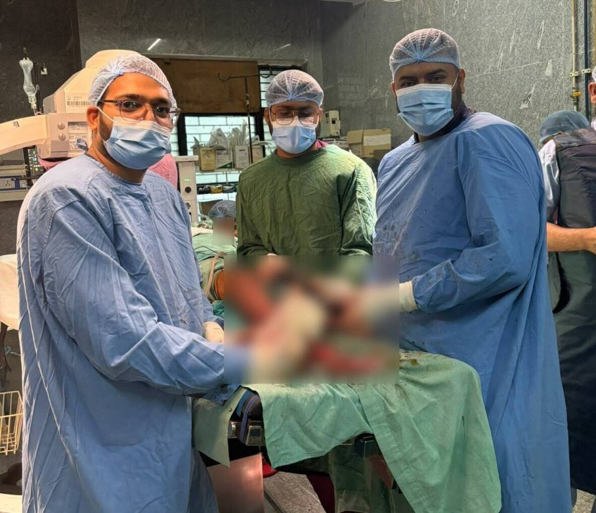 सिम्स में जटिल लिम्ब रिकंस्ट्रक्शन सर्जरी सफल, चार साल से पैर की विकृति से जूझ रहे मरीज को मिली राहत