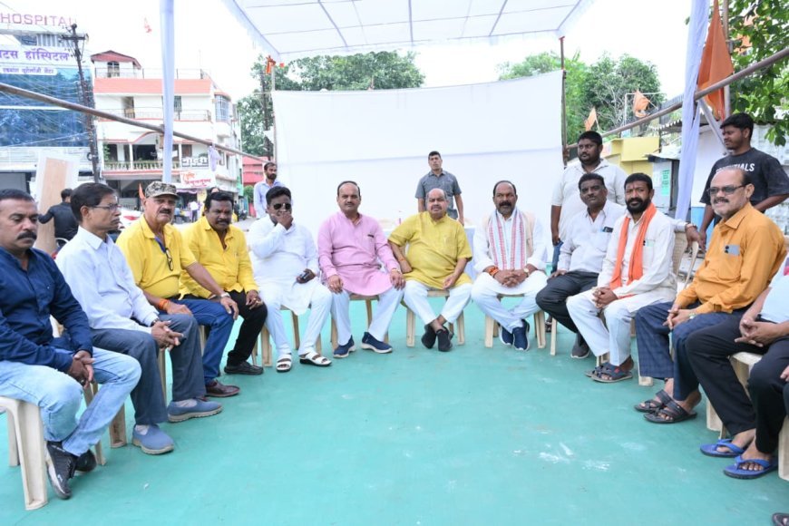 राजा तालाब में गूंजा लोकमाता अहिल्याबाई का जयघोष, विधायक पुरन्दर मिश्रा ने अर्पित की श्रद्धांजलि