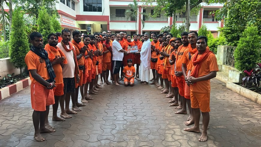 अमरकंटक के मृत्यंजय आश्रम में शिवभक्तों की सेवा जारी, 36 हजार से अधिक श्रद्धालुओं ने ग्रहण की प्रसादी