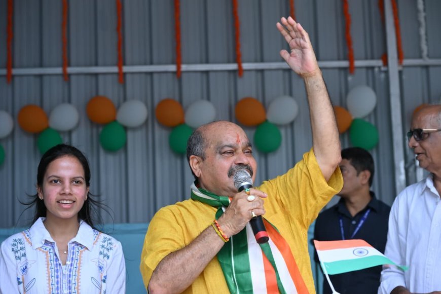 स्वतंत्रता दिवस पर विकास की नई सौगात, पुरंदर मिश्रा ने किया ₹5 लाख के शेड का लोकार्पण