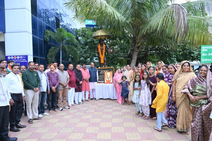 वीरांगना रानी अवन्ति बाई लोधी की 195वीं जयंती पर रायपुर में श्रद्धापूर्वक किया गया नमन