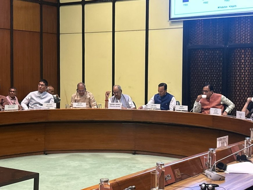 भारत को ग्लोबल मैन्युफैक्चरिंग हब बनाने में भारी इंजीनियरिंग और पूंजीगत वस्तु क्षेत्र की अहम भूमिका: बृजमोहन अग्रवाल
