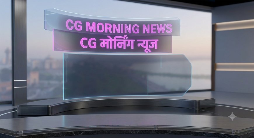 CG Morning News: CM साय का दिल्ली दौरा, मंत्री देवांगन सुनेंगे जनता की समस्याएं, बाढ़ मॉक ड्रिल आज