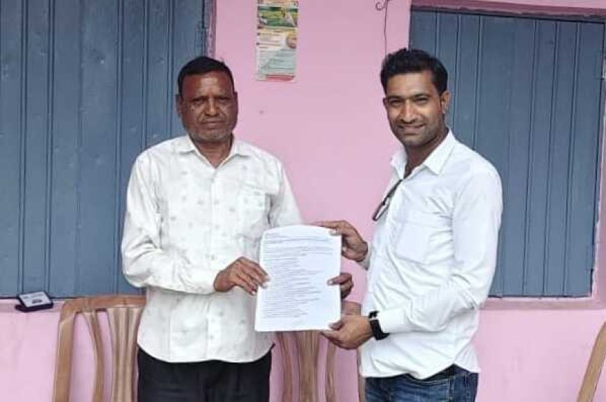 उभेगांव में सरपंच के 25 चुनावी वादों पर पंचम अमरोदे ने मांगा हिसाब, ग्राम सभा में रिपोर्ट सार्वजनिक करने की मांग