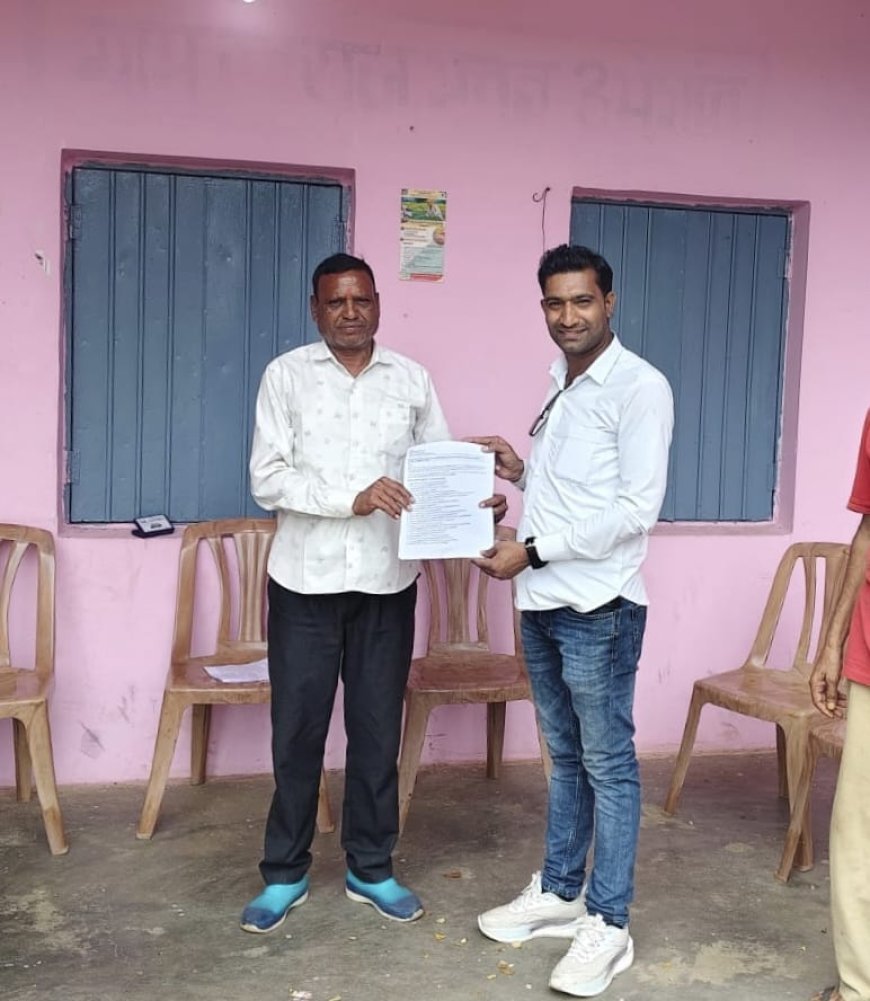 उभेगांव में सरपंच के 25 चुनावी वादों पर पंचम अमरोदे ने मांगा हिसाब, ग्राम सभा में रिपोर्ट सार्वजनिक करने की मांग