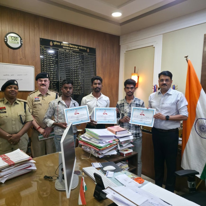 लीलगार नदी में डूब रहे दो युवकों की जान बचाई, तीन युवाओं ने पेश की मानवता की मिसाल