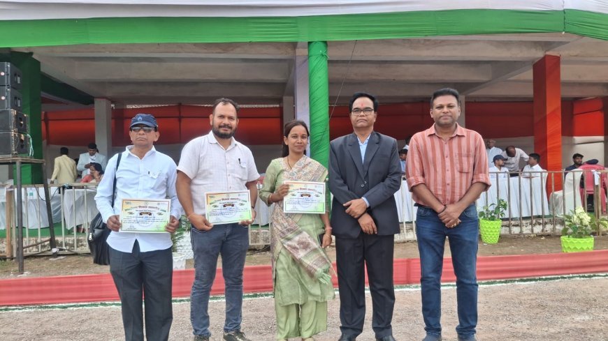 नक्सल प्रभावित रिसगांव में 12 साल से स्वास्थ्य सेवा की मिसाल, दुर्गम हालातों में डॉ. दुर्गेश साहू की सेवा को सम्मान