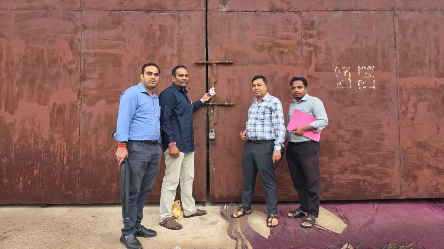नगर निगम जोन 1 में दो बड़े बकायादारों पर सीलबंदी की कार्रवाई, 6.78 लाख रुपये की राशि बकाया