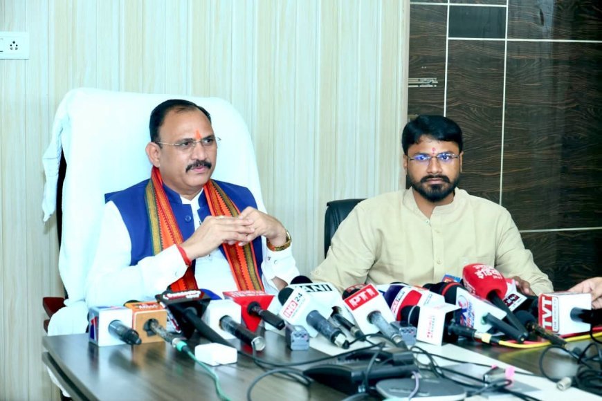 NEET UG 2026 काउंसलिंग को लेकर स्वास्थ्य मंत्री श्याम बिहारी जायसवाल का बड़ा बयान, ऑनलाइन और मेरिट आधारित होगी प्रक्रिया