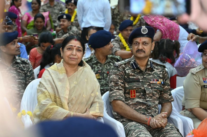 रायपुर में ‘स्नेह की डोर’ कार्यक्रम, वीर जवानों को राखी बांधकर बहनों ने जताया सम्मान और कृतज्ञता