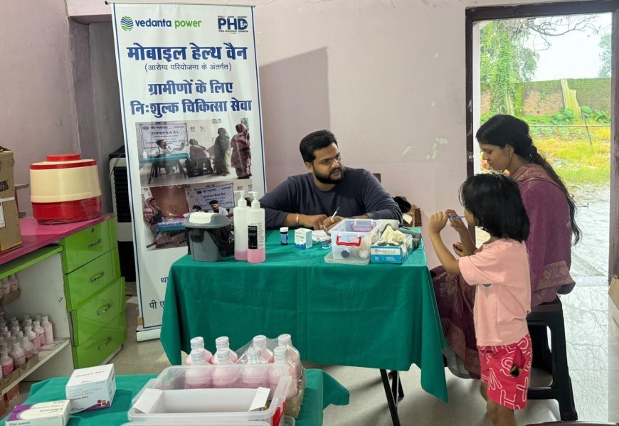 वेदांता पावर की आरोग्य परियोजना से 4,600 नागरिक लाभान्वित, 152 स्वास्थ्य शिविरों का आयोजन