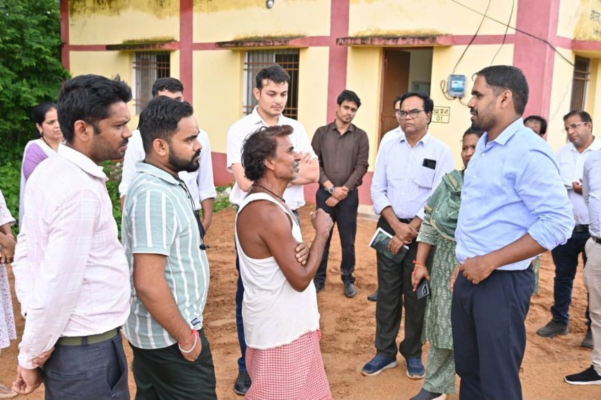 कलेक्टर ने दूरस्थ अंचलों का सघन भ्रमण कर विकास कार्यों का लिया जायजा, पर्यटन और आजीविका गतिविधियों पर जोर