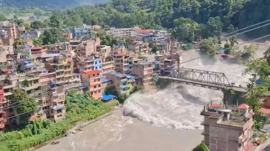 नेपाल में महाप्रलय: फ्लैश फ्लड से भारी तबाही, 165 मौतों की पुष्टि, 1000 से अधिक लोग लापता