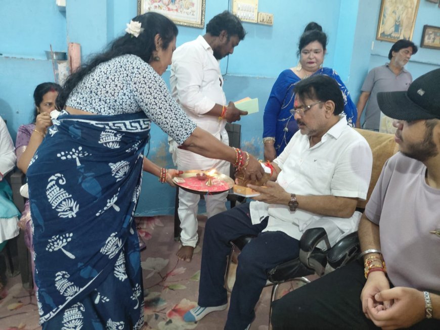 रायपुर में रक्षाबंधन का अनूठा आयोजन, सर्वधर्म की 250 बहनों ने समाजसेवी कुबेर राठी को बांधी राखी