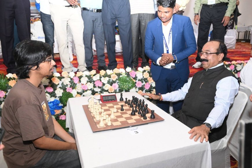 जशपुर में पहली बार ‘चेकमेट एट जशपुर’ शतरंज प्रतियोगिता का शुभारंभ, 12 राज्यों के 175 से अधिक खिलाड़ी शामिल