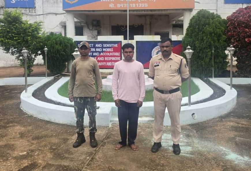 व्हाट्सऐप स्टेटस में अभद्र टिप्पणी करने वाला आरोपी गिरफ्तार, बोरई पुलिस ने न्यायालय में किया पेश