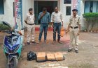 गरियाबंद में गांजा तस्करों पर बड़ी कार्रवाई, 10 लाख के गांजे के साथ दो तस्कर गिरफ्तार
