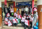 प्रधानमंत्री टीबी मुक्त भारत अभियान के तहत 50 टीबी मरीजों को वितरित किए गए फूड बास्केट