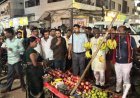 नवीन बाजार में अतिक्रमण पर नगर पालिका की सख्ती, चिन्हित स्थल से बाहर व्यवसाय करने वालों को दी समझाइश
