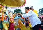 कवर्धा में दही हांडी उत्सव में शामिल हुए उप मुख्यमंत्री विजय शर्मा, जय कन्हैयालाल की के जयघोष से गूंजा शहर