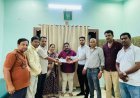 आगजनी पीड़ित होटल संचालक को मिली 3 लाख रुपए की आर्थिक सहायता, विजय शर्मा की पहल से मिली राहत