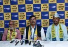 अच्छी सड़क और किसानों के हित की मांग पर गिरफ्तारी का आरोप, आम आदमी पार्टी ने सरकार पर लगाया ‘कुशासन’ का आरोप