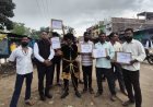 शराब छोड़ने का संदेश लेकर केसली नुक्कड़ पर उतरे ‘यमराज’, लोगों को किया नशामुक्ति के लिए जागरूक