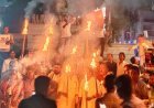 रायपुर में जनहित के मुद्दों को लेकर कांग्रेस का मशाल मार्च, गांधी मैदान से राजीव गांधी चौक तक प्रदर्शन