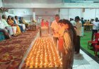 केसली में प्रधानमंत्री के जन्मदिन पर ‘आशीर्वाद का दीप’ प्रज्वलित, 2100 दीपों से जगमगाया आयोजन