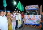 सेवा संकल्प रथ को मंत्री लक्ष्मी राजवाड़े ने दिखाई हरी झंडी, गांव-गांव पहुंचेगी योजनाओं की जानकारी