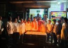 नंदकठी सेवा सहकारी समिति में 25 साल के सेवा संकल्प पर जलाया गया आशीर्वाद दीप