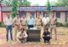 पुराने सिक्के और नोट के बदले करोड़ों रुपये दिलाने का झांसा, साइबर ठगी के दो आरोपी तेलंगाना से गिरफ्तार
