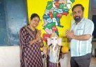 ढौर स्कूल में बैगलेस डे पर गणपति महोत्सव और सेवा संकल्प अभियान के तहत विविध कार्यक्रम