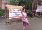 अम्बेडकर चौक में नुक्कड़ नाटक के जरिए दिया सेवा का संदेश