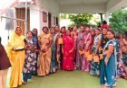 नंदकठी में निषाद समाज की महिलाओं ने धूमधाम से मनाया तीज मिलन कार्यक्रम