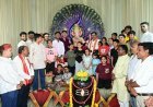 कवर्धा के विभिन्न गणेश पंडालों में पहुंचे विजय शर्मा, श्रद्धालुओं से की मुलाकात