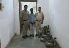 मोटर पंप चोरी गिरोह पर लुण्ड्रा पुलिस की कार्रवाई, ढाई लाख का मशरुका बरामद