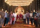 गणेश पंडालों में पहुंचे विधायक दीपेश साहू, पूजा-अर्चना कर क्षेत्रवासियों की खुशहाली की कामना