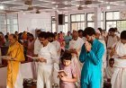 पर्यूषण पर हुई उत्तम आकिंचन्य धर्म की आराधना, सकल दिगंबर जैन समाज ने किया पूजन