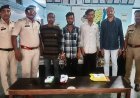 धमतरी में चिट्टा बेचने ग्राहक तलाश रहा आरोपी गिरफ्तार, 3.08 ग्राम मादक पदार्थ समेत 71,600 रुपये का मशरूका जब्त